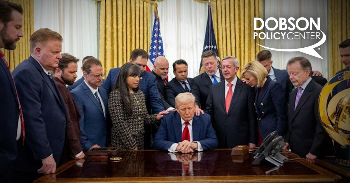 Praying with the President